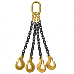 Строп ланцюговий чотирьохглковий 4СЛ 425т Строп ланцюговий чотирьохглковий 4СЛ 425т